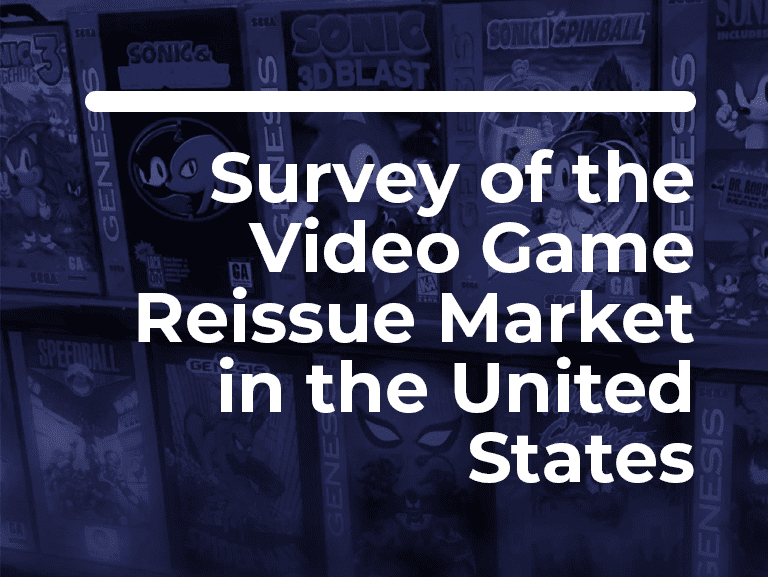 Video Game History Foundation and SPN release Survey of the Video Game Reissue Market in the United States